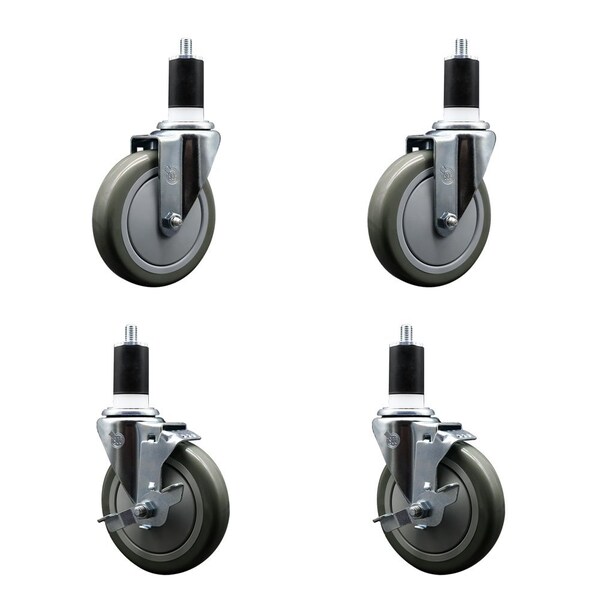 Service Caster Assure Parts 190WTCPK4 Replacement Caster Set, 4PK ASS-SCC-EX20S514-PPUB-2-TLB-2-112 - main